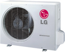 (1Ø) LG Наружный блок LG Smart Inverter R410a UU24WC