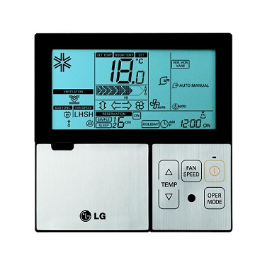 Индивидуальное управление LG Проводной пульт дистанционного управления LG PREMTBB01(черный) / PREMTB001(белый)